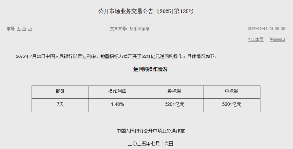聚合财富 央行今日公开市场净投放4446亿元